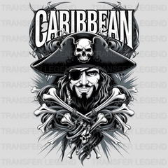 Caribbean Pirate Design - DTF Heat Transfer - transferlegend