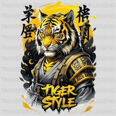 Tiger Style Asian Design - DTF Heat Transfer - transferlegend