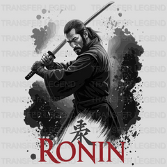 Samurai Ronin Asian Design - DTF Heat Transfer - transferlegend