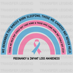 Pregnancy & Infant Loss Awareness Design - DTF heat transfer - transferlegend