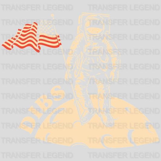 American Moon - Patriot Design DTF Heat Transfer - transferlegend