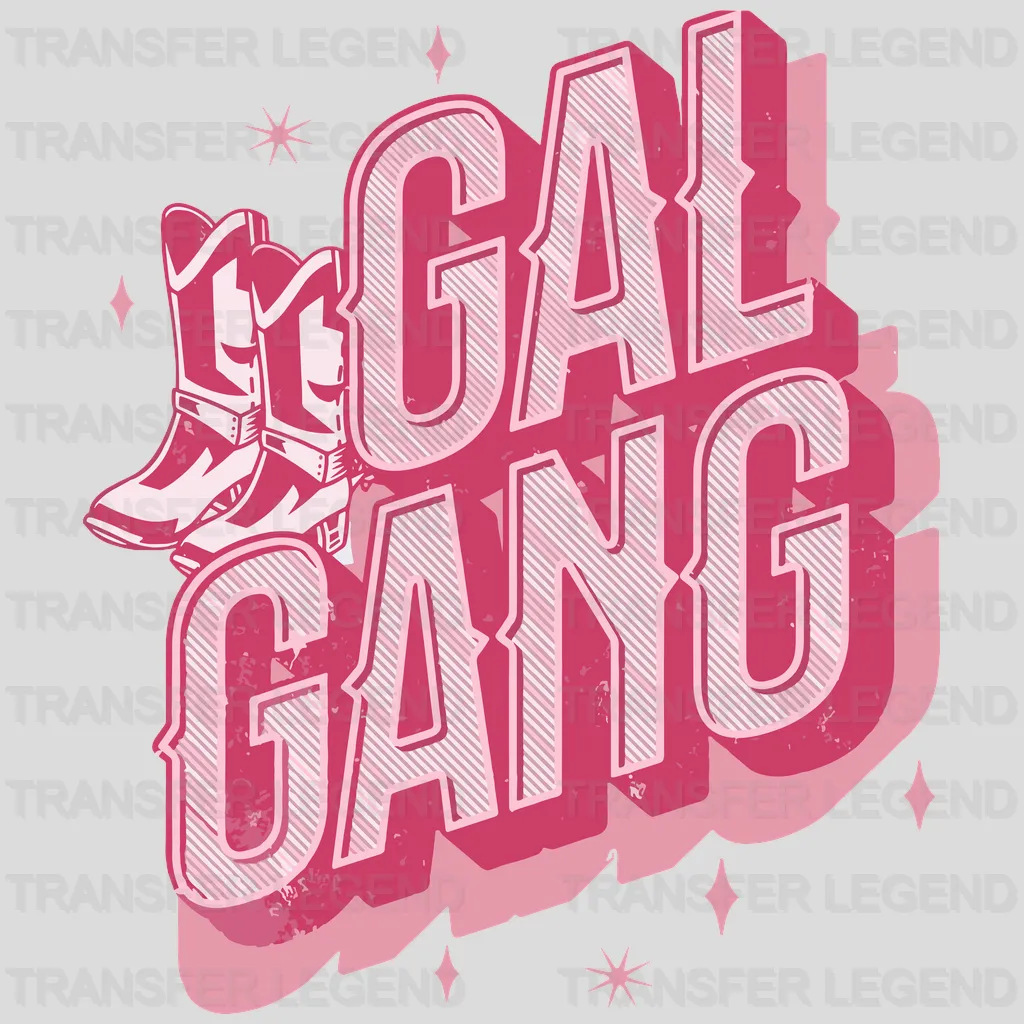 Gal Gang Valentine's Day Design - DTF heat transfer - transferlegend