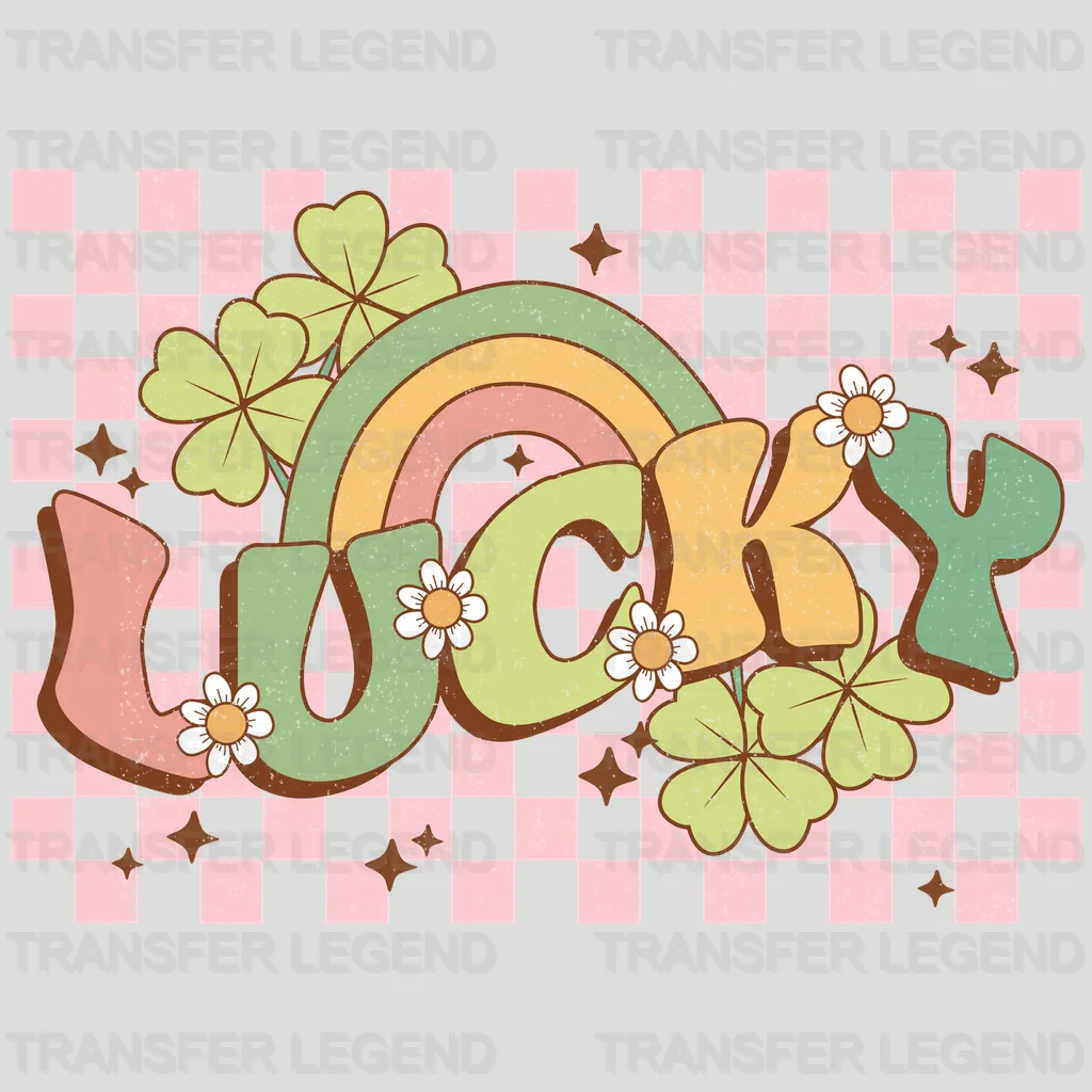 Retro St. Patrick's Day Design - DTF heat transfer - transferlegend