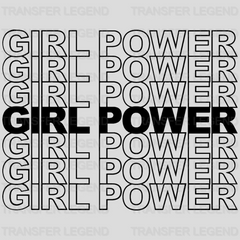 Girl Power Design - DTF heat transfer - transferlegend