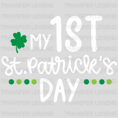 My 1ST St. Patrick's Day Design - DTF heat transfer - transferlegend