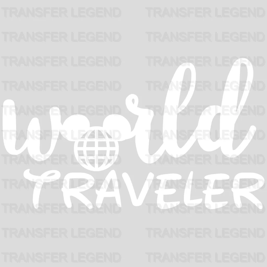 World Traveler Design - DTF heat transfer - transferlegend