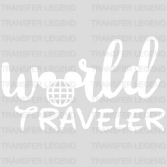 World Traveler Mickey Design - DTF heat transfer - transferlegend