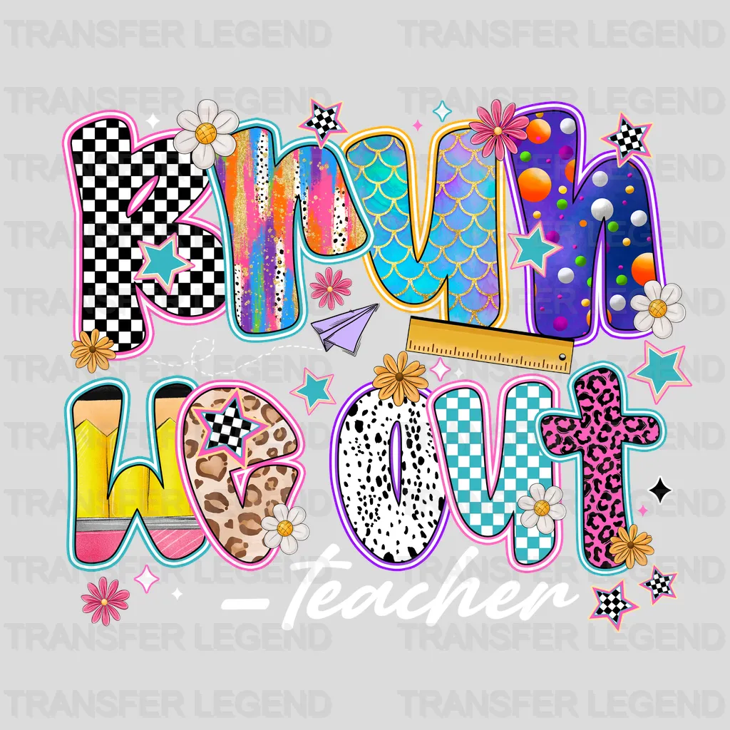 Bruh We Out Summer Design - DTF Heat Transfers - transferlegend