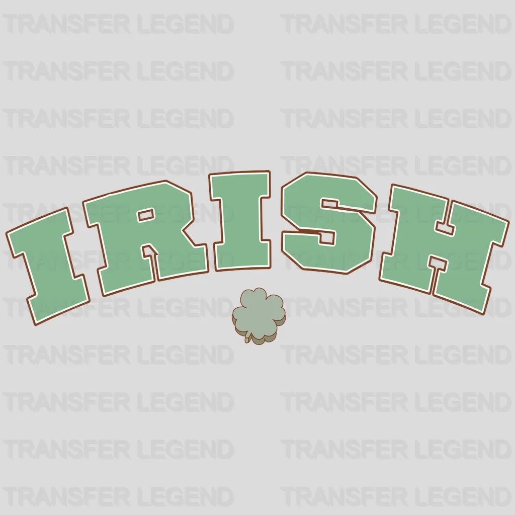 Irish Retro St. Patrick's Day Design - DTF heat transfer - transferlegend