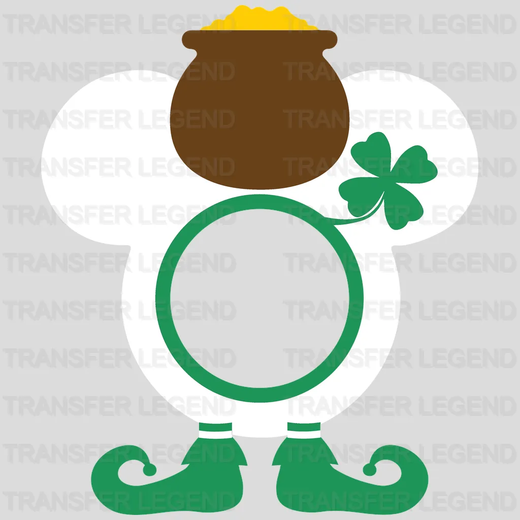 Cartoon St. Patrick's Day Design - DTF heat transfer - transferlegend