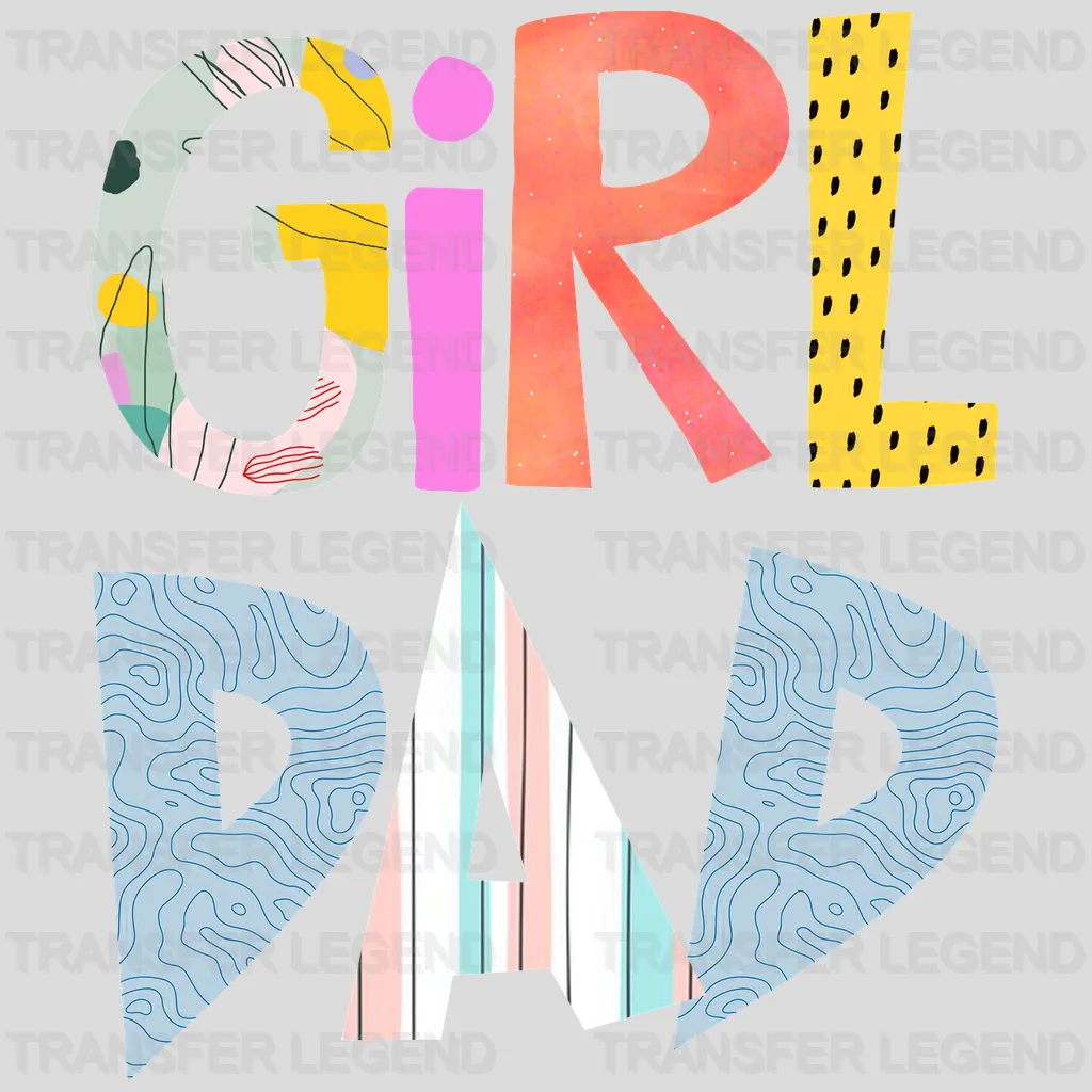 Girl Dad Design - DTF heat transfer - transferlegend