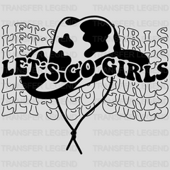 Let's Go Girls Design - Country Girl- DTF heat transfer - transferlegend