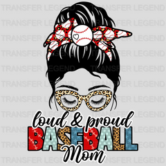 Proud Baseball Mom DTF Transfer - transferlegend