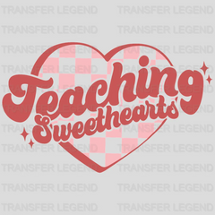 Teaching Sweethearts Valentine's Day Design - DTF heat transfer - transferlegend