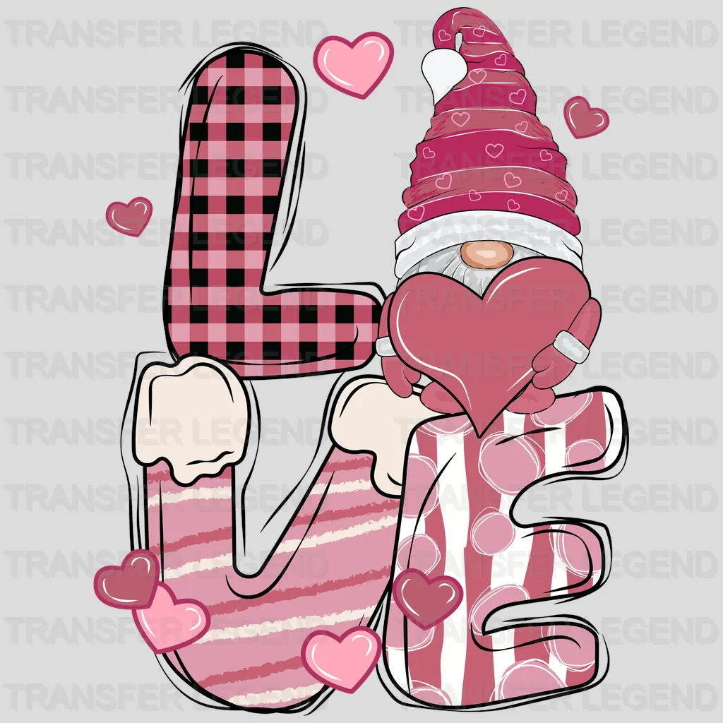 LO VE DESIGN GNOME - DTF heat transfer - transferlegend