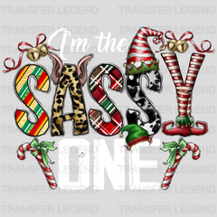 SASY ONE, Christmas Design - DTF heat transfer - transferlegend