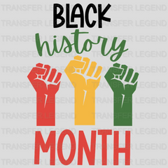 Black History Month - BLM design DTF heat transfer - transferlegend