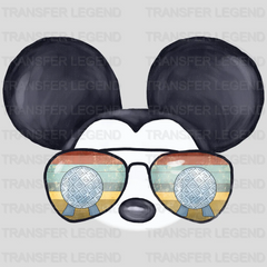 Disney Epcot Aviator Sunglasses Mickey And Minnie Design - DTF heat transfer - transferlegend