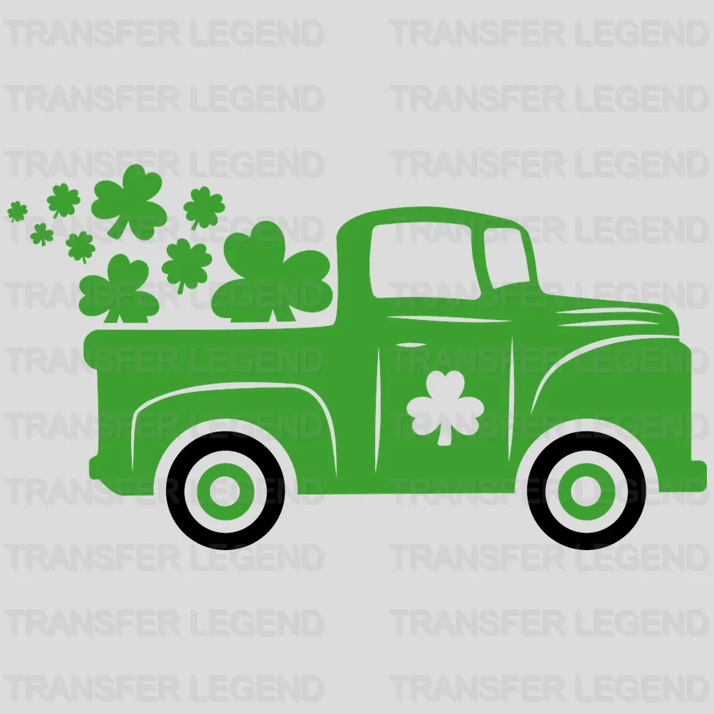 Car St. Patrick's Day Design - DTF heat transfer - transferlegend