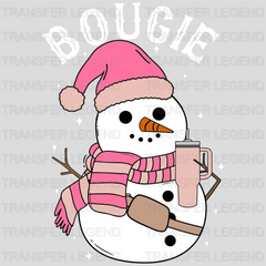 BOUGIE Christmas Design, Christmas Design, Dtf Heat Transfer - transferlegend