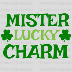 Mister Lucky Charm St. Patrick's Day Design - DTF heat transfer - transferlegend