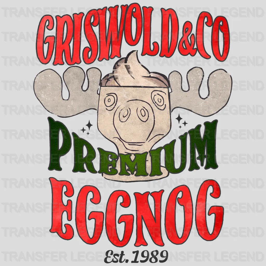 GRISWOLD EGGNOGG Christmas Design - DTF heat transfer - transferlegend