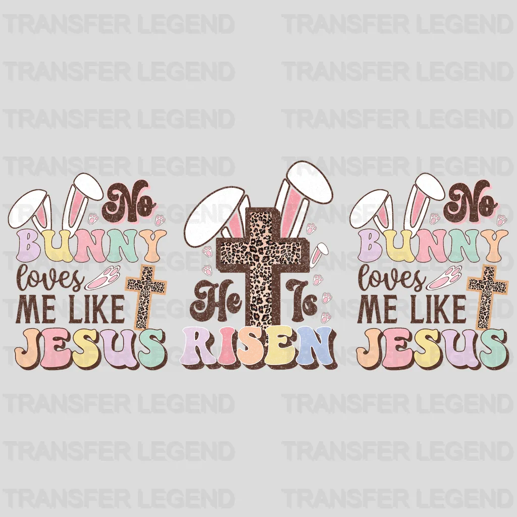 He Is Risen Easter UV DTF Transfer Cup Wrap UV DTF Sticker - transferlegend