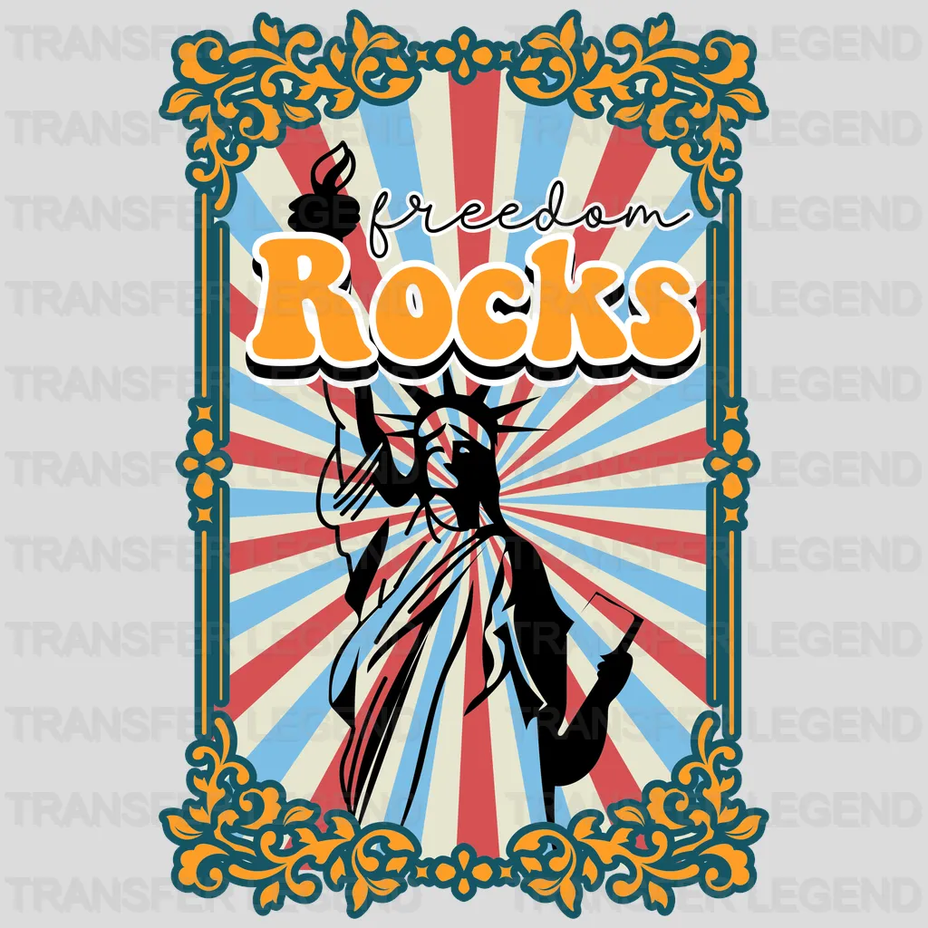 Freedom Rocks DTF Transfer - transferlegend