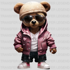 Heart Jacket Teddy Design - DTF Heat Transfer - transferlegend