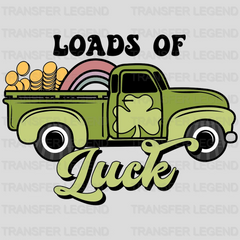 Loads Of Luck St. Patrick's Day Design - DTF heat transfer - transferlegend