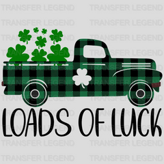 Loads Of Luck St. Patrick's Day Design - DTF heat transfer - transferlegend