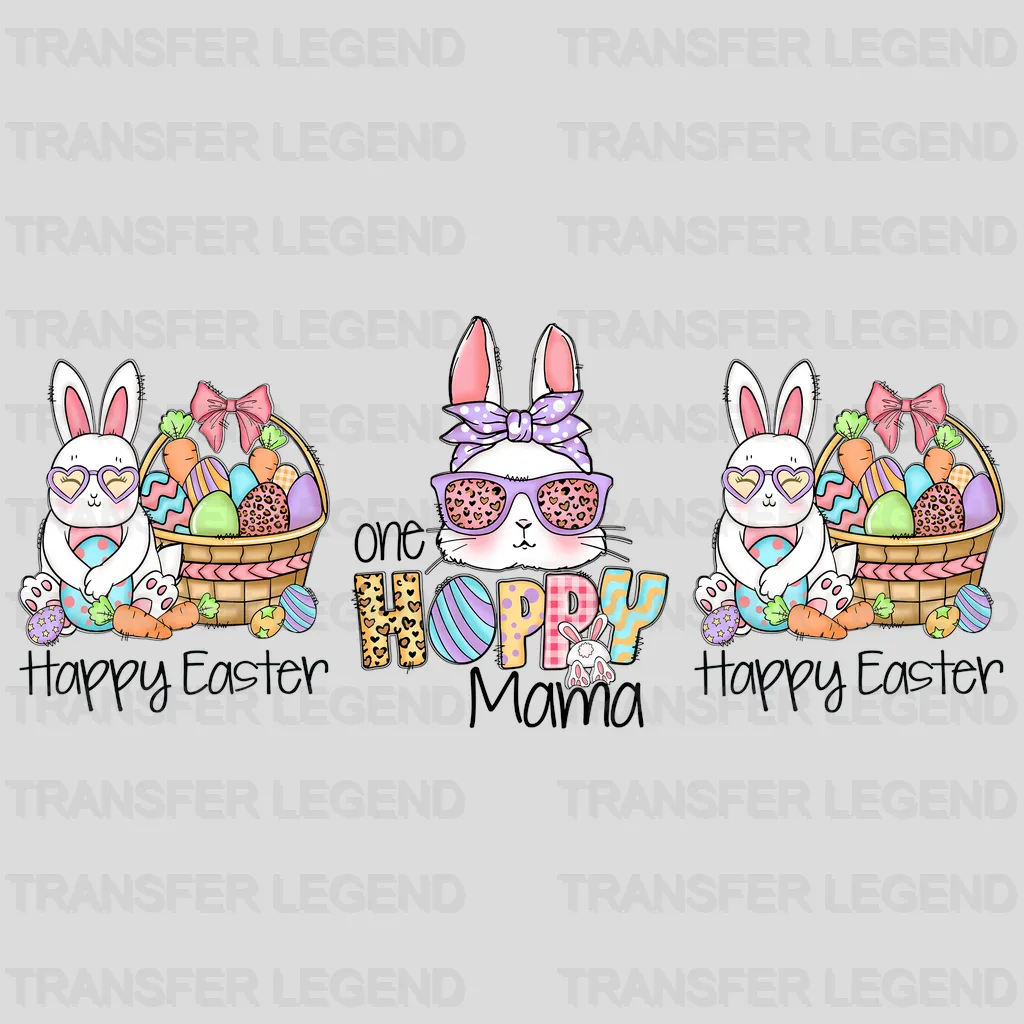 One Hoppy Mama Easter UV DTF Transfer Cup Wrap UV DTF Sticker - transferlegend