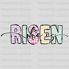 She Is Risen Easter Design - DTF heat transfer - transferlegend