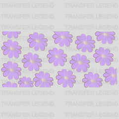 Flowers UV DTF Transfer Cup Wrap UV DTF Sticker - transferlegend