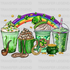 Cups St. Patrick's Day Design - DTF heat transfer - transferlegend