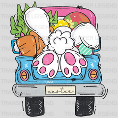 Easter Bunny Truck Design - DTF heat transfer - transferlegend