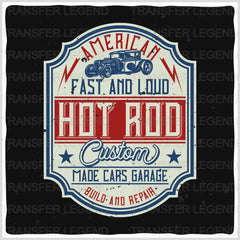 Cars American Fast and Loud Clasic Car Designs - DTF Heat Tranfer - transferlegend