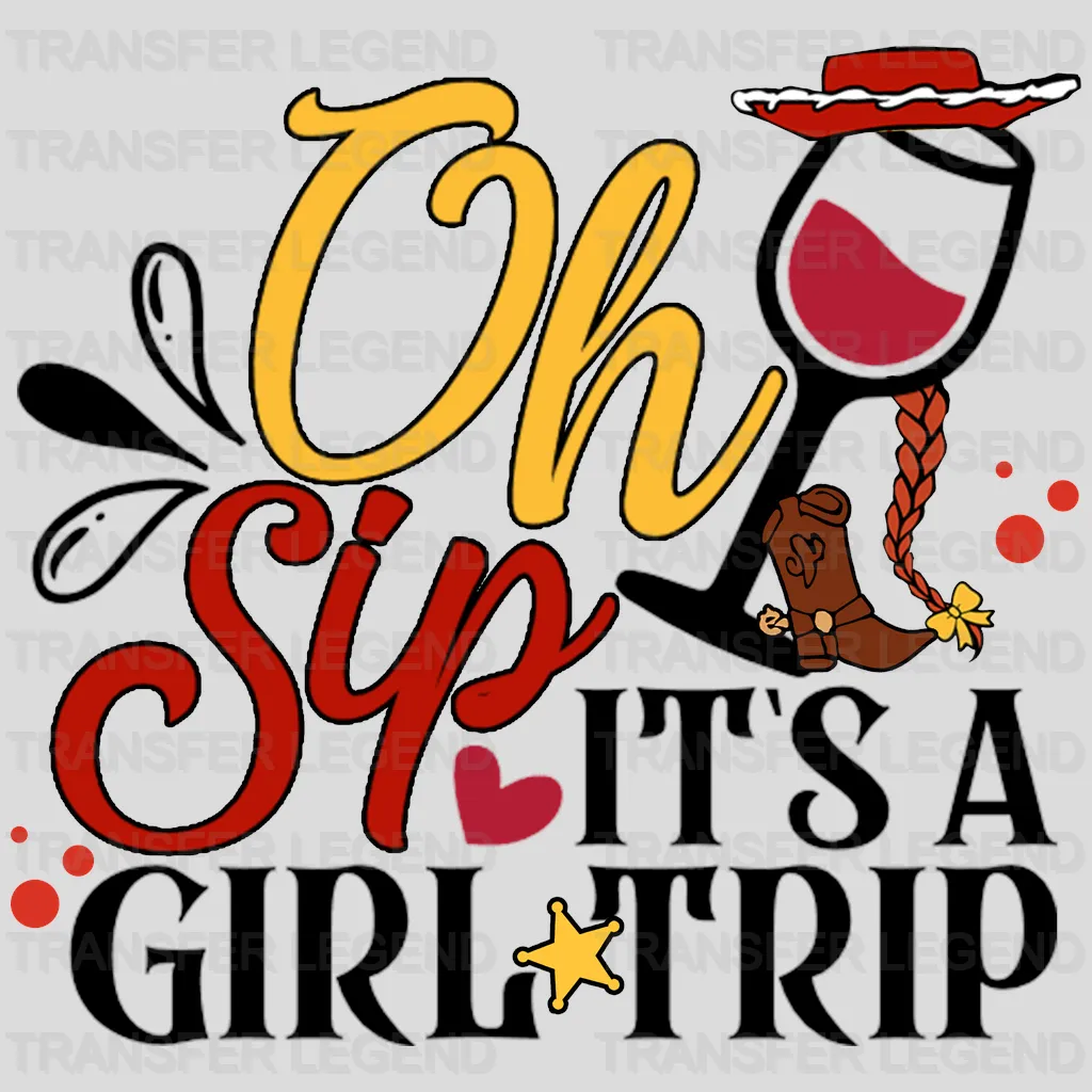It's A Girl Trip Toy Story Disney Designs - DTF Heat Transfers