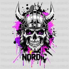 Party With Skulls Nordic Design - DTF Heat Transfer - transferlegend