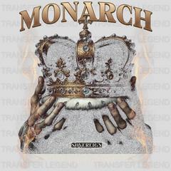 Monarch King Streetwear Design - DTF Heat Transfer - transferlegend