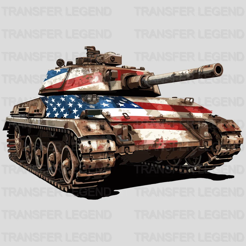 Panzer USA Design - DTF Heat Transfers - transferlegend