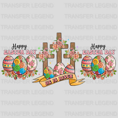 He Is Risen Easter UV DTF Transfer Cup Wrap UV DTF Sticker - transferlegend