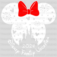 Minnie Disneyland 2024 Disney Family Vacation Design - Disney DTF Transfer - transferlegend