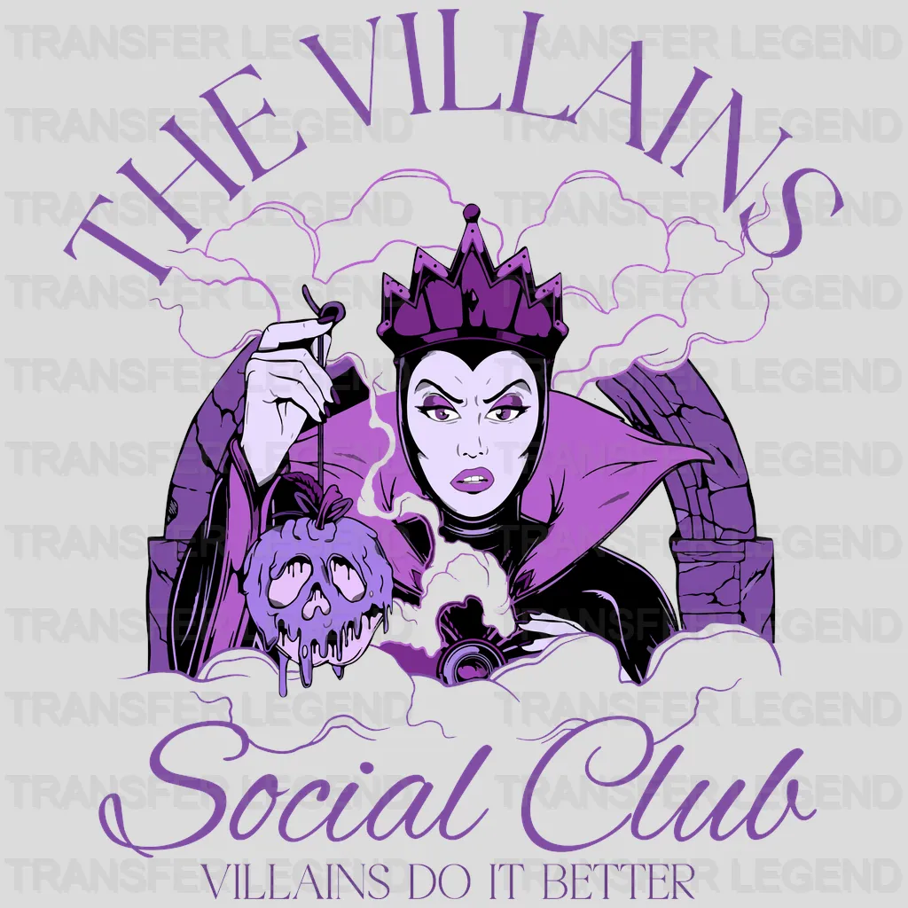 Villains Do It Better  Disney Designs - DTF Heat Transfers