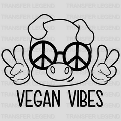 Vegan Vibes - Vegan Design - DTF heat transfer - transferlegend