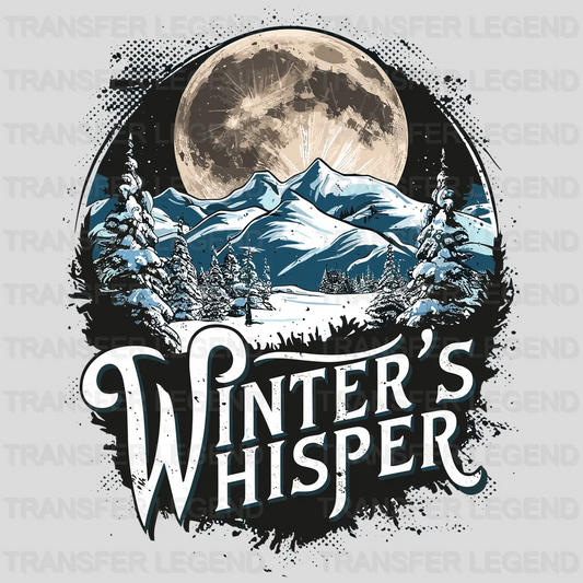 Winter's Whisper Winter Design - DTF Heat Transfers - transferlegend