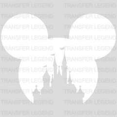 Disney Mickey Head Castle Design - DTF heat transfer - transferlegend