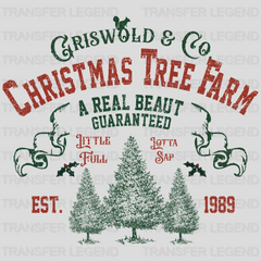 GRISWOLD TREE FARM Christmas Design - DTF heat transfer - transferlegend