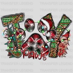 JOY PAW Christmas Design - DTF heat transfer - transferlegend