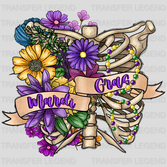 Mardi Gras Design- Mardi Gras DTF heat transfer - transferlegend